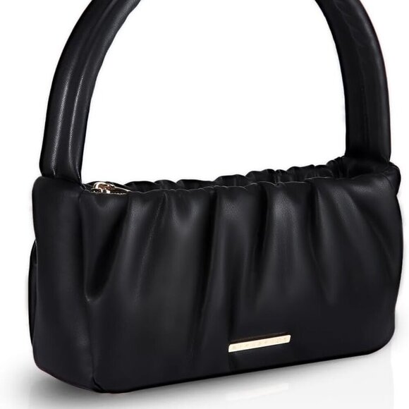 Handbags - Leather Shoulder Bag for Women Faux PU Large Capacity Elegant Crossbody